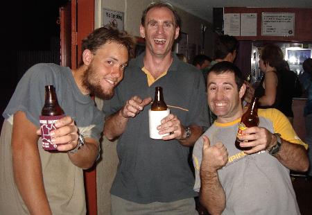 Tim, Damo and the locals of Cloncurry